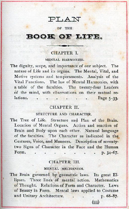 The Plan of the Book of Life, pg 3