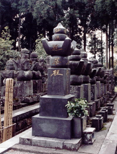 Old cemetary at Taisekiji